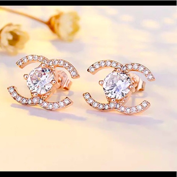 Zircon earrings - Picture 1 of 7